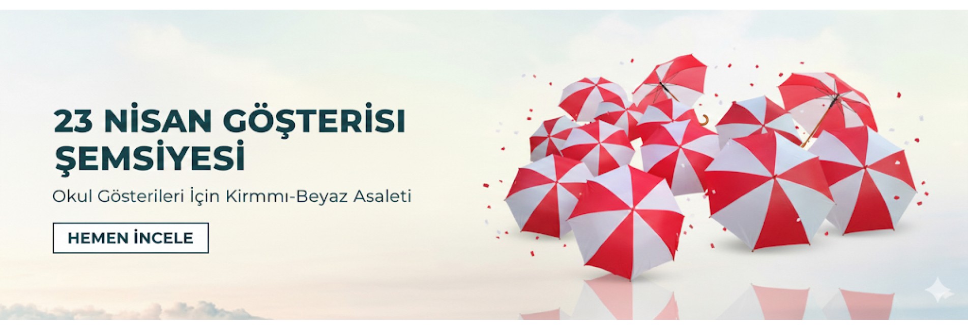 23 Nisan gösteri Şemsiyesi